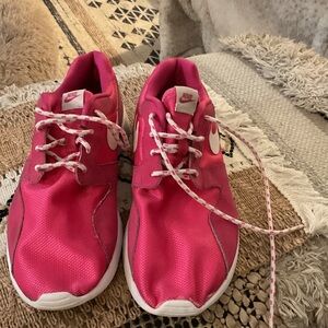 Nike Fuchsia Running Shoes with White Details